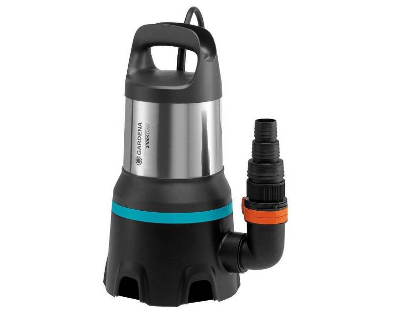 GARDENA Schmutzwasser-Tauchpumpe 20000 Aquasensor, max. Fördermenge 20.000 l/h, Förderhöhe max. 9 m von GARDENA