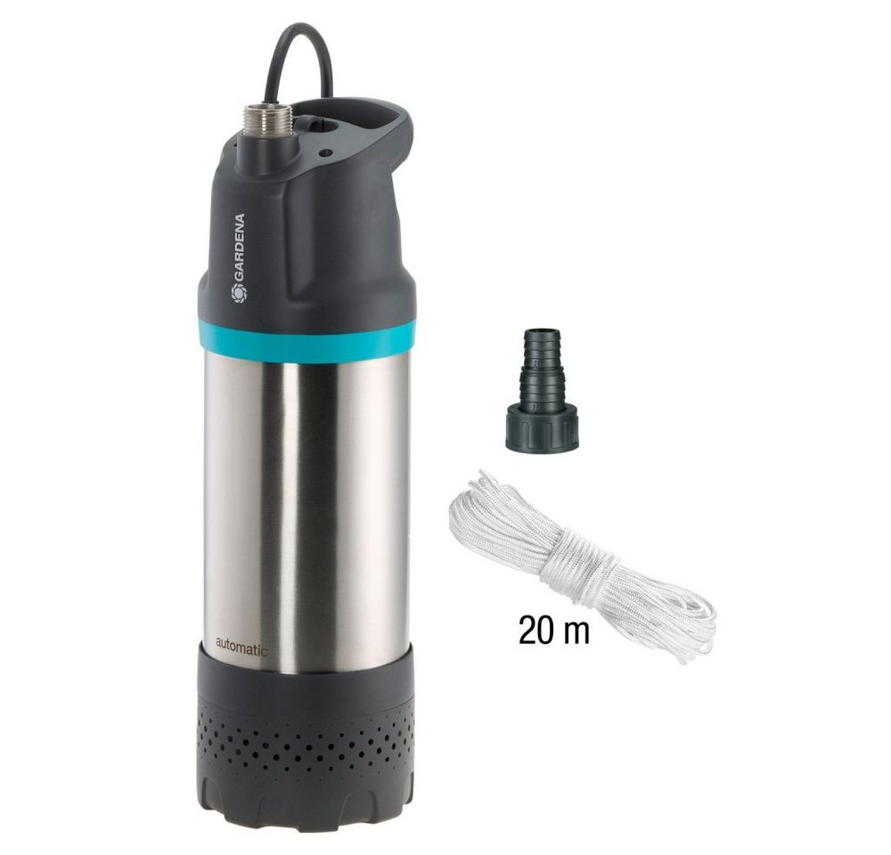 GARDENA Tauchpumpe 5900/4 Inox automatic - Tauchpumpe - schwarz/silber von GARDENA