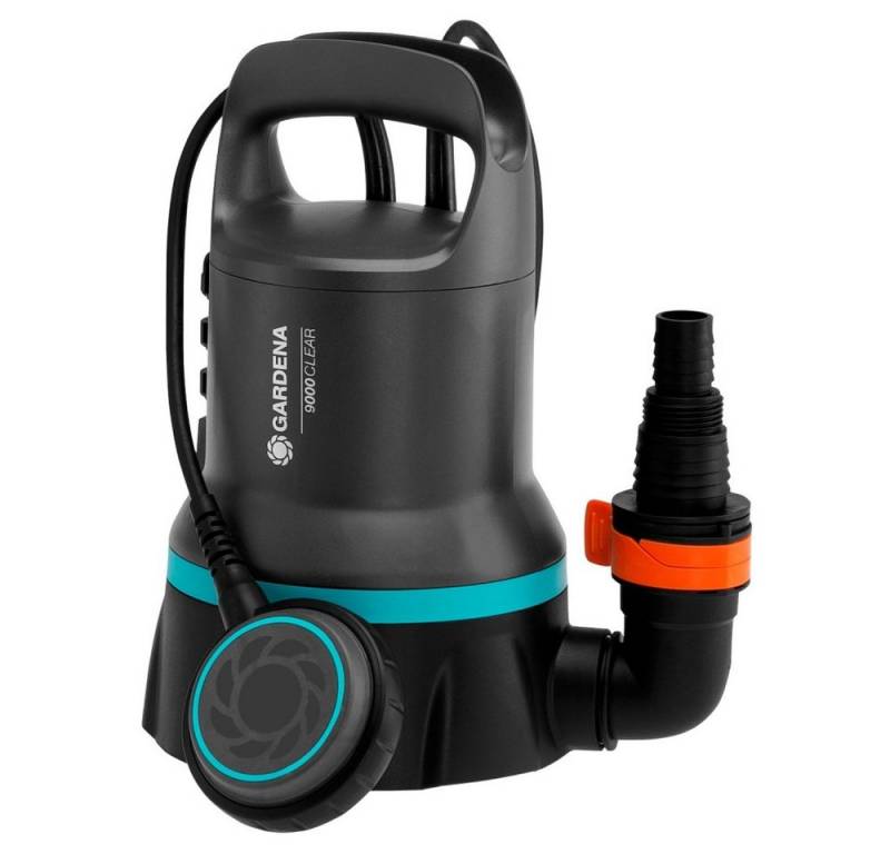 GARDENA Tauchpumpe 9000 - Klarwasser-Tauchpumpe - schwarz von GARDENA