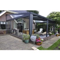 GARDENDREAMS Keilfenster »Legend Edition, Expert Edition«, BxH: 300 x 82,5 cm, Aluminium, weiß - weiss GARDENDREAMS Keilfenster »Legend Edition, Expert Edition«, BxH: 300 x 82,5 cm, Aluminium, weiß - weiss von GARDENDREAMS