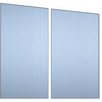 GARDENDREAMS Seitenwand, Breite: 250 cm, Aluminium, weiß - weiss GARDENDREAMS Seitenwand, Breite: 250 cm, Aluminium, weiß - weiss von GARDENDREAMS