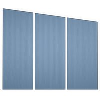 GARDENDREAMS Seitenwand, Breite: 300 cm, Aluminium, weiß - weiss von GARDENDREAMS
