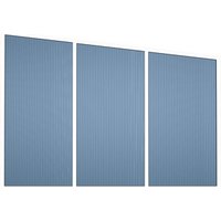 GARDENDREAMS Seitenwand, Breite: 350 cm, Aluminium, weiß - weiss von GARDENDREAMS