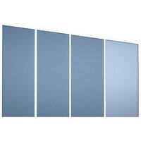 GARDENDREAMS Seitenwand, Breite: 400 cm, Aluminium, weiß - weiss GARDENDREAMS Seitenwand, Breite: 400 cm, Aluminium, weiß - weiss von GARDENDREAMS