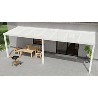 GARDENDREAMS Terrassenüberdachung »Expert«, BxT: 300 x 200 cm, weiß / RAL9016 - weiss von GARDENDREAMS