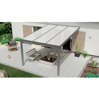 GARDENDREAMS Terrassenüberdachung »Expert«, BxT: 300 x 400 cm, grau / RAL9007 GARDENDREAMS Terrassenüberdachung »Expert«, BxT: 300 x 400 cm, grau / RAL9007 von GARDENDREAMS