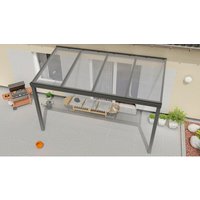 GARDENDREAMS Terrassenüberdachung »Expert«, BxT: 400 x 200 cm, anthrazit / RAL7016 - grau von GARDENDREAMS