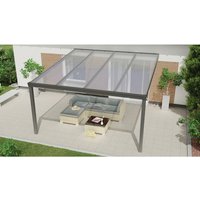 GARDENDREAMS Terrassenüberdachung »Expert«, BxT: 400 x 400 cm, anthrazit / RAL7016 - grau von GARDENDREAMS