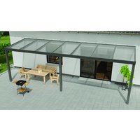 GARDENDREAMS Terrassenüberdachung »Expert«, BxT: 500 x 300 cm, anthrazit / RAL7016 - grau von GARDENDREAMS