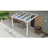 GARDENDREAMS Terrassenüberdachung »Expert«, BxT: 500 x 300 cm, weiß / RAL9016 - weiss von GARDENDREAMS