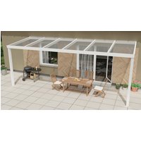 GARDENDREAMS Terrassenüberdachung »Expert«, BxT: 600 x 200 cm, weiß / RAL9016 - weiss von GARDENDREAMS