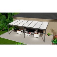 GARDENDREAMS Terrassenüberdachung »Expert«, BxT: 700 x 300 cm, anthrazit / RAL7016 - grau von GARDENDREAMS