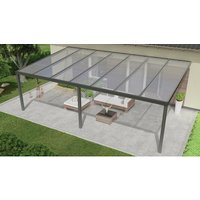 GARDENDREAMS Terrassenüberdachung »Expert«, BxT: 700 x 400 cm, anthrazit / RAL7016 - grau von GARDENDREAMS