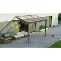 GARDENDREAMS Terrassenüberdachung »Legend«, BxT: 300 x 200 cm, anthrazit / RAL7016 - grau von GARDENDREAMS