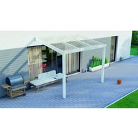 GARDENDREAMS Terrassenüberdachung »Legend«, BxT: 300 x 200 cm, weiß / RAL9016 - weiss von GARDENDREAMS