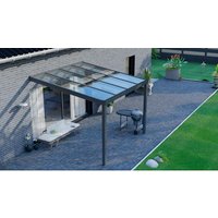 GARDENDREAMS Terrassenüberdachung »Legend«, BxT: 300 x 300 cm, anthrazit / RAL7016, Glasdach - grau GARDENDREAMS Terrassenüberdachung »Legend«, BxT: 300 x 300 cm, anthrazit / RAL7016, Glasdach - grau von GARDENDREAMS