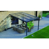 GARDENDREAMS Terrassenüberdachung »Legend«, BxT: 300 x 400 cm, weiß / RAL9016 - weiss von GARDENDREAMS