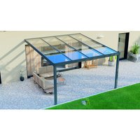 GARDENDREAMS Terrassenüberdachung »Legend«, BxT: 400 x 400 cm, anthrazit / RAL7016 - grau von GARDENDREAMS