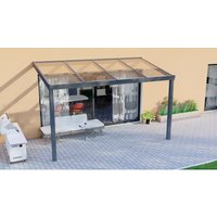 GARDENDREAMS Terrassenüberdachung »Legend«, BxT: 500 x 250 cm, anthrazit / RAL7016 - grau von GARDENDREAMS