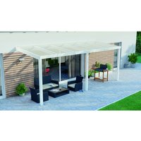 GARDENDREAMS Terrassenüberdachung »Legend«, BxT: 600 x 200 cm, weiß / RAL9016 - weiss von GARDENDREAMS