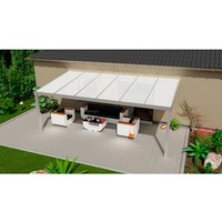 GARDENDREAMS Terrassenüberdachung »Legend«, BxT: 600 x 300 cm, grau / RAL9007 von GARDENDREAMS