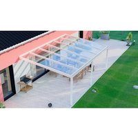 GARDENDREAMS Terrassenüberdachung »Legend«, BxT: 600 x 400 cm, weiß / RAL9016 - weiss von GARDENDREAMS