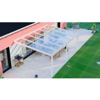 GARDENDREAMS Terrassenüberdachung »Legend«, BxT: 600 x 450 cm, weiß / RAL9016 - weiss von GARDENDREAMS