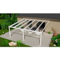 GARDENDREAMS Terrassenüberdachung »Legend«, BxT: 600 x 500 cm, weiß / RAL9016 - weiss von GARDENDREAMS