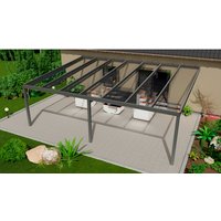 GARDENDREAMS Terrassenüberdachung »Legend«, BxT: 700 x 500 cm, anthrazit / RAL7016 - grau von GARDENDREAMS