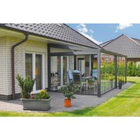 GARDENDREAMS Vorderwand »Legend Edition, Expert Edition«, BxH: 100 x 230 cm, Aluminium, weiß - weiss von GARDENDREAMS