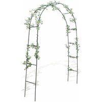 Gardeness - Fioriera Garden Bogen in Metall H240 cm Flores von GARDENESS