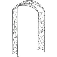 Outdoor Fioriera Arco Garden H230 cm mit Stahlkonstruktion und Blumendekoration Garden Elite von GARDENESS
