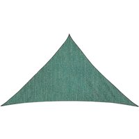 Gardeness - Segelschatten Schatten 3x3 mt dreieckiger Garten in Baumwoll- und Athenpolyester - Green - Green von GARDENESS