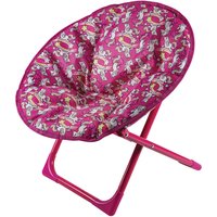 Super weicher Stuhlstuhl für schließbare und Reisekinder gepolstert - Decoro Unicorno - Decoro Unicorno von GARDENESS