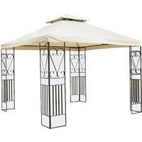 Pavillon in Stahl und Polyester 3x3 mt Raylee von GARDENESS