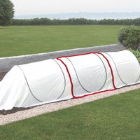 Erweiterung für mobilen Kälteschutztunnel, weiß - Gardenguard von GARDENGUARD