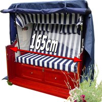 Schutzhülle Strandkorb xxxl - 160cm (winterfest) blau von GARDENI