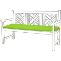 Outdoor 3 Sitzer Sitzkissen für Garten Wasserbeständig, bequem und leicht Sitzkissen für Patio Möbel 143x42x5, Limette - Gardenista von GARDENISTA