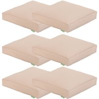 Gardenista - Outdoor-Kissenpolster, wasserabweisende Bodenkissen für den Garten, 60x60x10 cm bequeme Sitzunterlage für Terrassenmöbel und Stühle Gardenista - Outdoor-Kissenpolster, wasserabweisende Bodenkissen für den Garten, 60x60x10 cm bequeme Sitzunterlage für Terrassenmöbel und Stühle von GARDENISTA