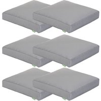 Gardenista - Outdoor-Kissenpolster, wasserabweisende Bodenkissen für den Garten, 60x60x10 cm bequeme Sitzunterlage für Terrassenmöbel und Stühle Gardenista - Outdoor-Kissenpolster, wasserabweisende Bodenkissen für den Garten, 60x60x10 cm bequeme Sitzunterlage für Terrassenmöbel und Stühle von GARDENISTA