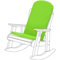 Gardenista Premium Adirondack Hochlehner Sitzkissen mit sicheren Bindungen für Im Outdoor/Indoor Wasserbeständig und langlebig Stuhl Sitzkissen mit von GARDENISTA