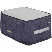 Sitzsack-Fußhocker für den Außenbereich, wasserabweisender und UV-geschützter rechteckiger Fußhocker für den Garten, Sitzsäcke-Pouf für Erwachsene von GARDENISTA