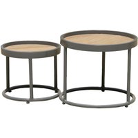 Gardenpleasure - Beistelltisch silea, 2er-Set 305477 von GARDENPLEASURE