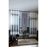 Gardinen Set Leinenoptik Stoff von GARDINANWELTANGELINA