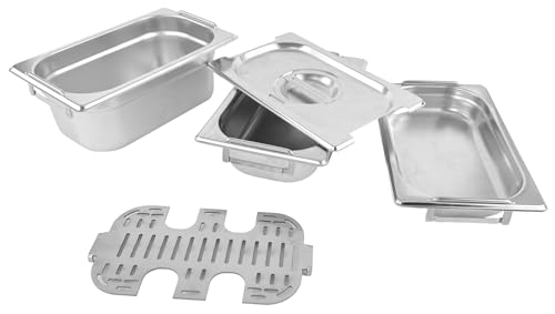 GARDINGER Kochset GN-Behälter mit Deckel Hitzeblech für Gasgrill BBQ 42 GARDINGER Kochset GN-Behälter mit Deckel Hitzeblech für Gasgrill BBQ 42 von GARDINGER