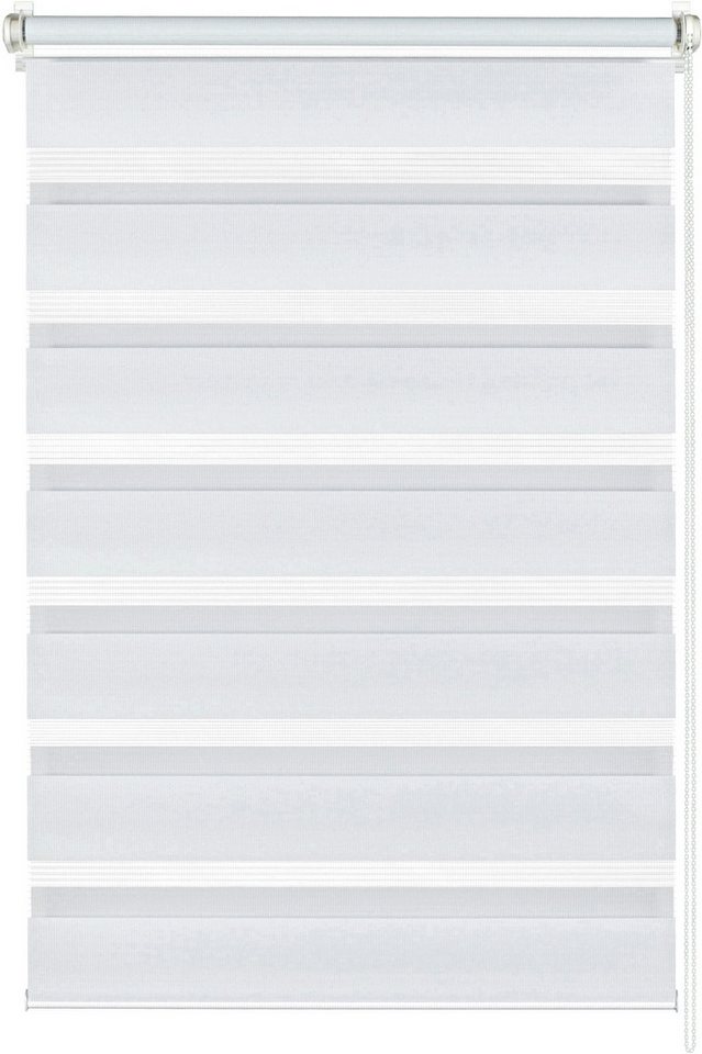 Doppelrollo Easyfix, GARDINIA, halbtransparent, mit Bohren/ohne Bohren, freihängend, segmentweise gewebter Stoff Doppelrollo Easyfix, GARDINIA, halbtransparent, mit Bohren/ohne Bohren, freihängend, segmentweise gewebter Stoff von GARDINIA