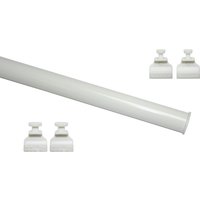 GARDINIA Beschwerungsgewicht "Unterprofil zum Klipsen" Serie Flächenvorhang-Technik Atlanta 3-läufig von GARDINIA