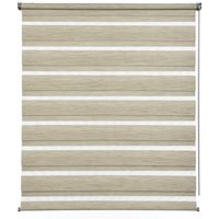 GARDINIA Doppelrollo "de luxe" halbtransparent Sichtschutz mit Bohren/ohne Bohren freihängend hochwertiges Gesamtkonzept mit silbernen Metallkomponenten GARDINIA Doppelrollo "de luxe" halbtransparent Sichtschutz mit Bohren/ohne Bohren freihängend hochwertiges Gesamtkonzept mit silbernen Metallkomponenten von GARDINIA