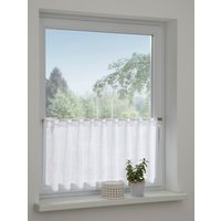 GARDINIA Gardine "Bistrogardine Jacquard-Voile", (1 St.), transparent, Polyester, Stoff Jaquard-Voile von GARDINIA