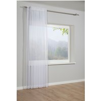 GARDINIA Gardine "Schal mit Gardinenband Voile Uni", (1 St.), Stoff Voile Uni von GARDINIA